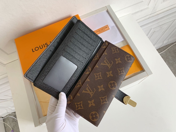 LVコピーウォレット素材ディテール